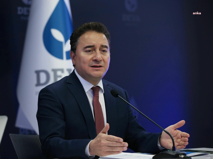 DEVA Partisi Genel Başkanı Ali Babacan, Cumhurbaşkanı Erdoğan'a, 