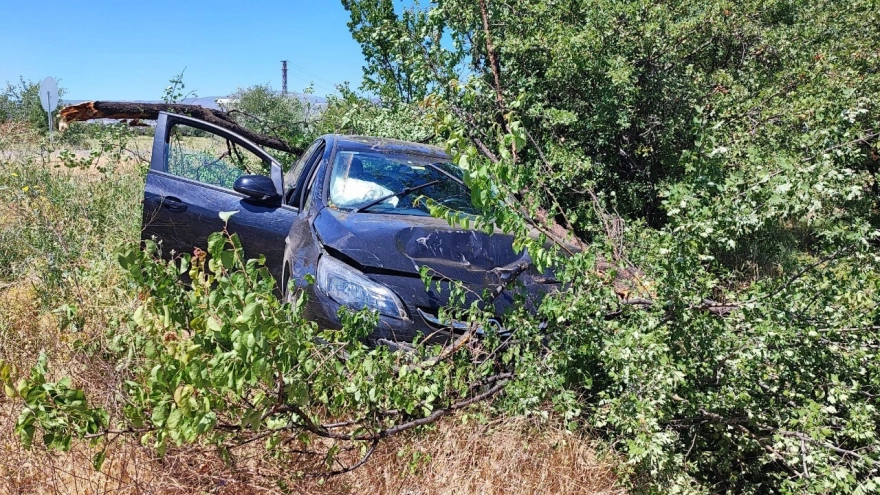 Erzincan-Kemah karayolunda trafik kazası meydana geldi