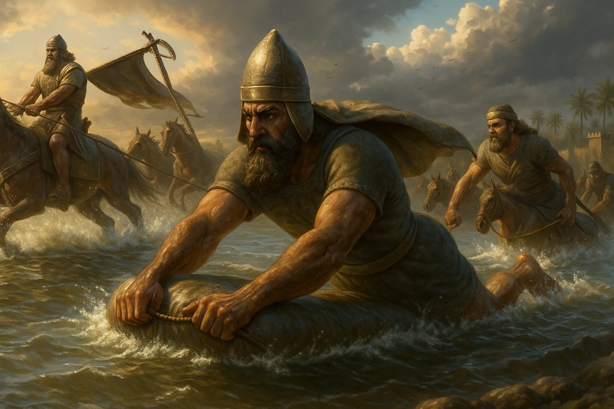 2900 Yıllık Yüzen Askerlerin Gizemi Çözüldü: Keçi Derisi Kullanımı