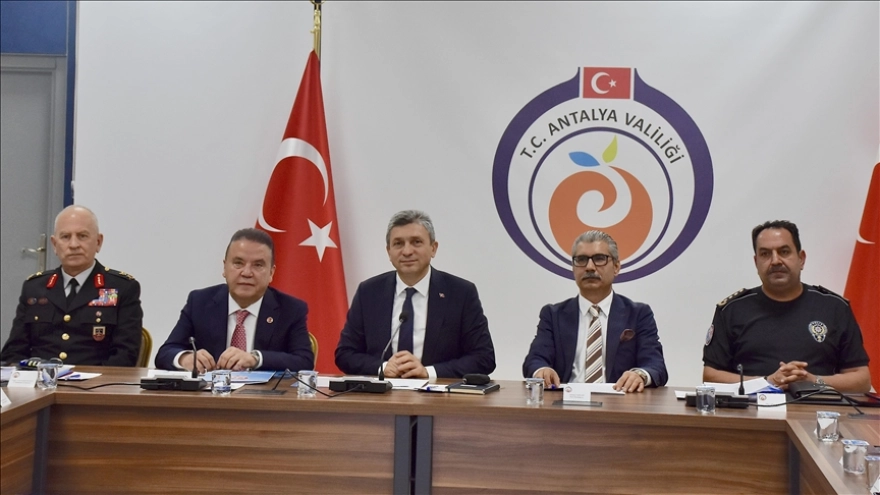 Antalya'da Turizm Güvenliği Toplantısı Düzenlendi