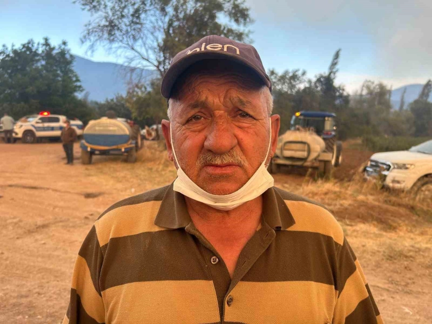 Bilecik'in Gölpazarı ilçesindeki yangın devam ediyor