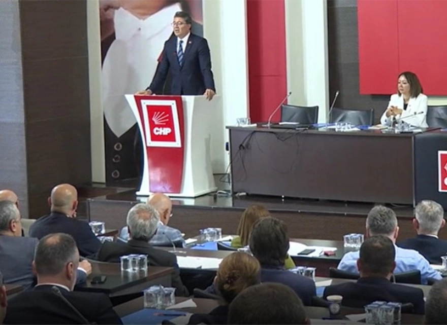 CHP'nin 81 İl Başkanı Kurultay Açıklaması Yaptı