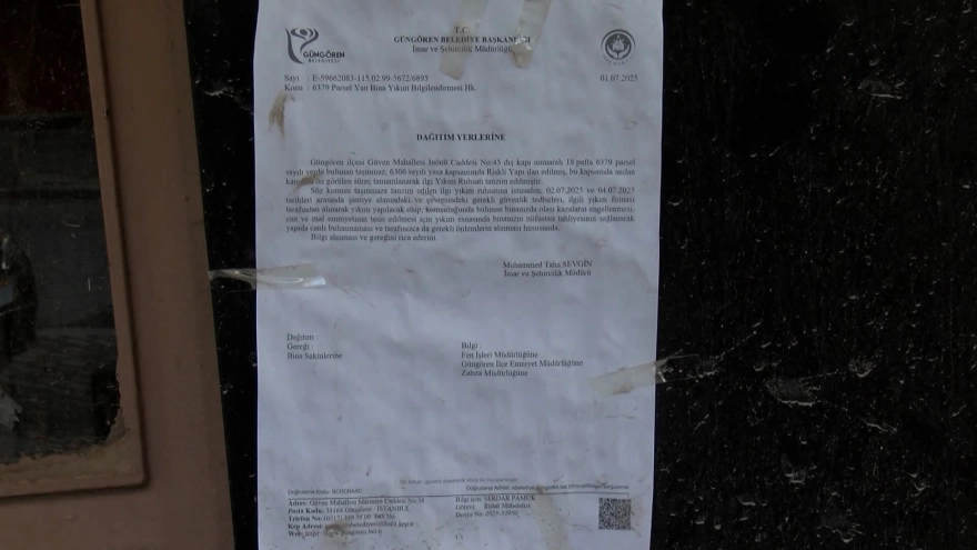 Kontrollü Yıkım Sırasında 'Kurtlar Vadisi' Oyuncusunun Evi Hasar Gördü