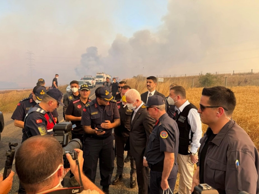Silivri'deki orman yangını mangaldan çıktı, bir kişi gözaltına alındı.