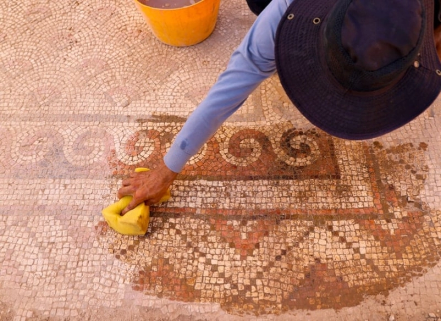 Yaklaşık 1500 Yıllık Mozaik Bulundu: Dara Antik Kenti'nde El Değmemiş Keşif