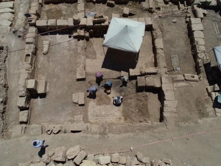 Yaklaşık 1500 Yıllık Mozaik Bulundu: Dara Antik Kenti'nde El Değmemiş Keşif