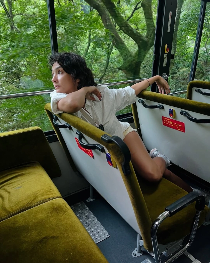 Aybüke Pusat, yeni projesi öncesi tatilde güç topluyor: Japonya'dan fotoğraflar paylaştı.