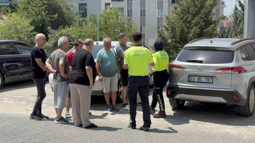 Edirne'de elektrikli bisiklet kazası: Baba, oğlunun düşüşünün ardından atladı