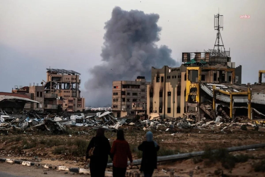 DSÖ: İsrail ordusu Gazze'de personel konutunu ve ana deposunu hedef aldı