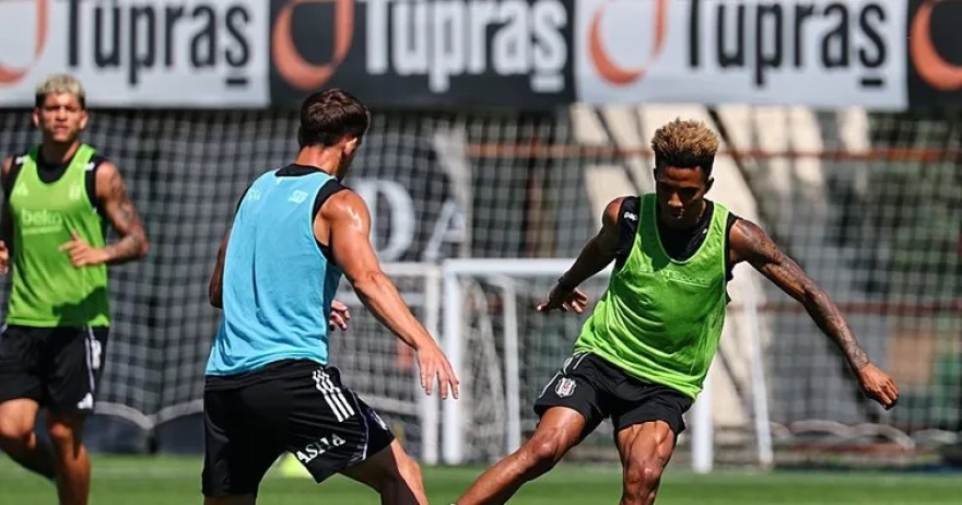 Beşiktaş, Shakhtar maçı hazırlıklarını sürdürüyor