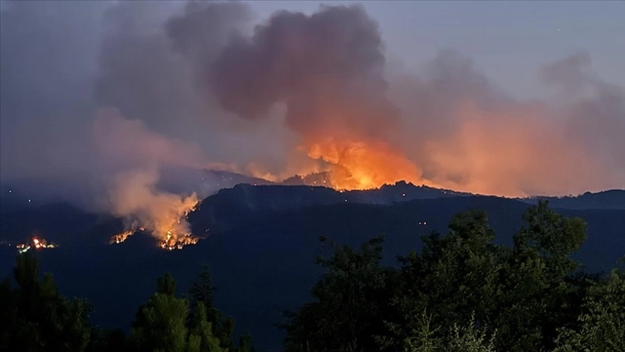 Eskişehir'deki orman yangınında 5'i orman işçisi, 5'i AKUT çalışanı 10 kişi şehit oldu.