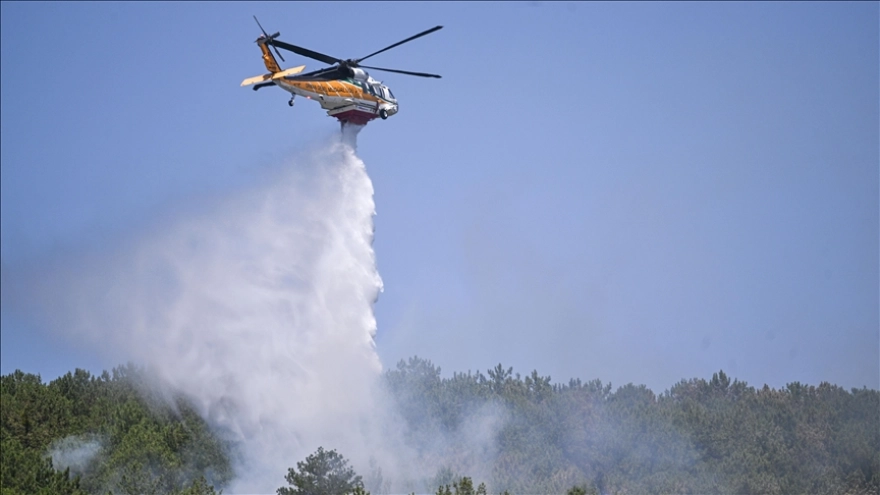 Bursa'nın Orhaneli-Harmancık Hattındaki Orman Yangınına Müdahale Beşinci Gününde Sürüyor