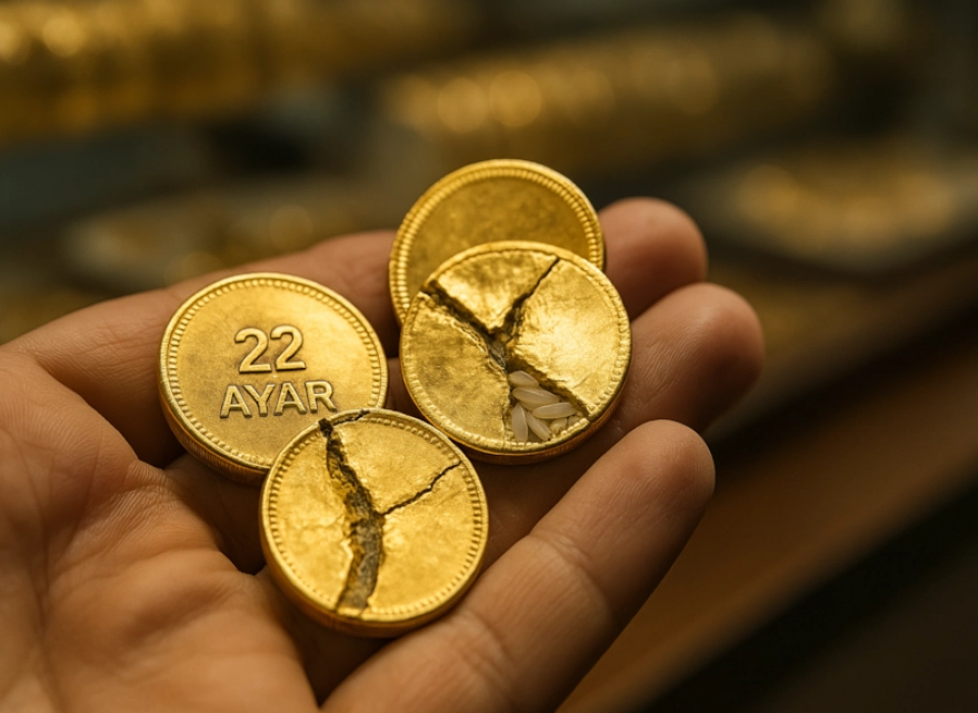 Altın yerine pirinç alanlar dikkatli olmalı