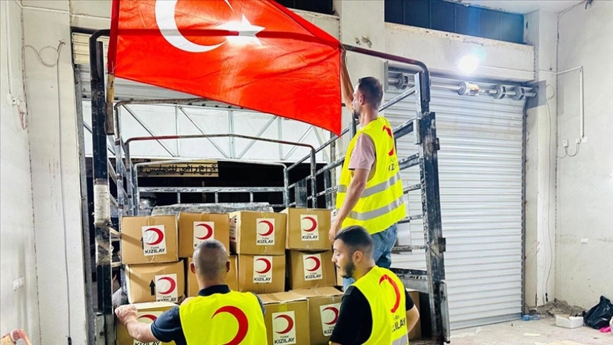 Türk Kızılay, Batı Şeria'ya 1200 Gıda Kolisi Gönderdi