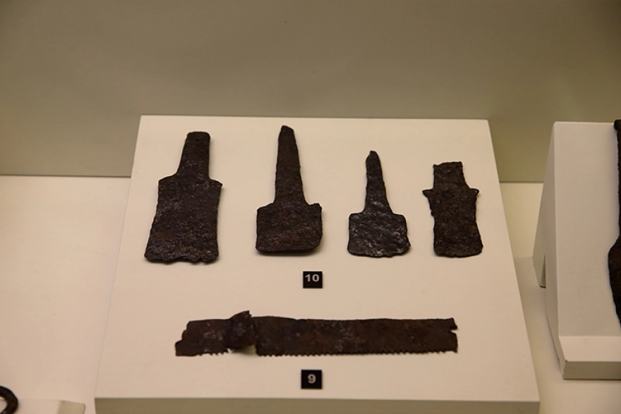 Yaklaşık 3 bin 500 Yıllık Demir Eserler Boğazköy Müzesi'nde Sergileniyor