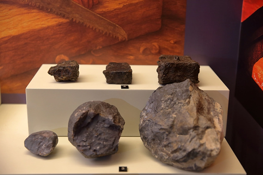 Yaklaşık 3 bin 500 Yıllık Demir Eserler Boğazköy Müzesi'nde Sergileniyor