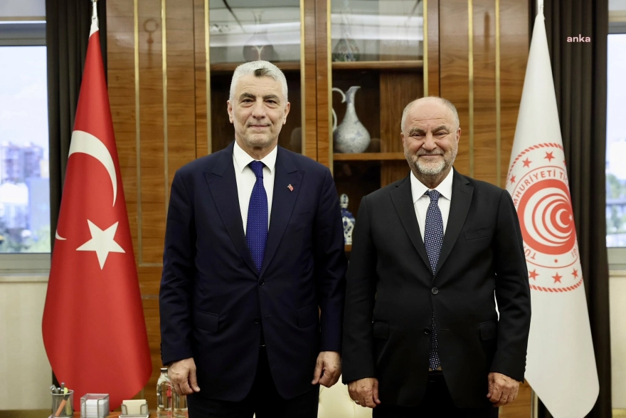 Ticaret Bakanı Bolat, Şam Büyükelçisi Köroğlu ile görüştü