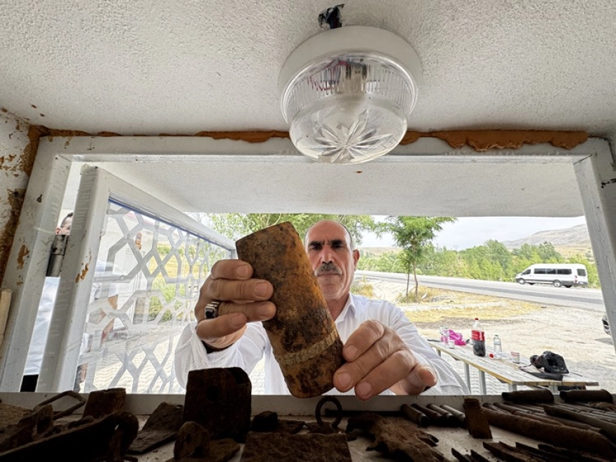 Bingöl'ün Şerafettin Dağları'nda Osmanlı-Rus Savaşı'nın izleri ortaya çıkarıldı.