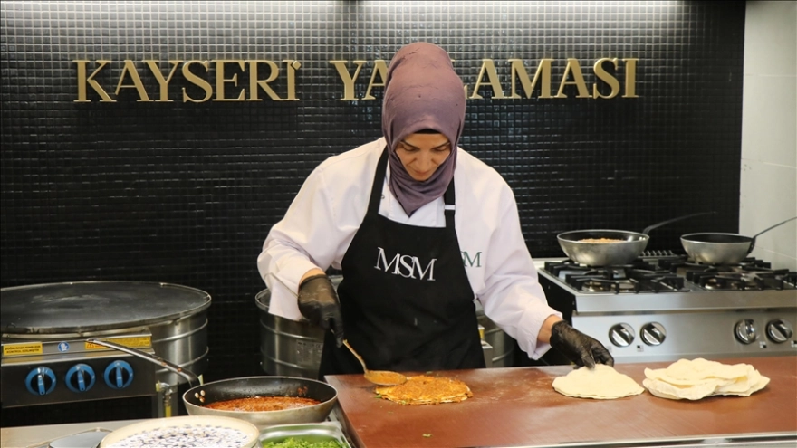 Kayseri'de yeni şefler Mutfak Sanatları Merkezi'nde yetişecek