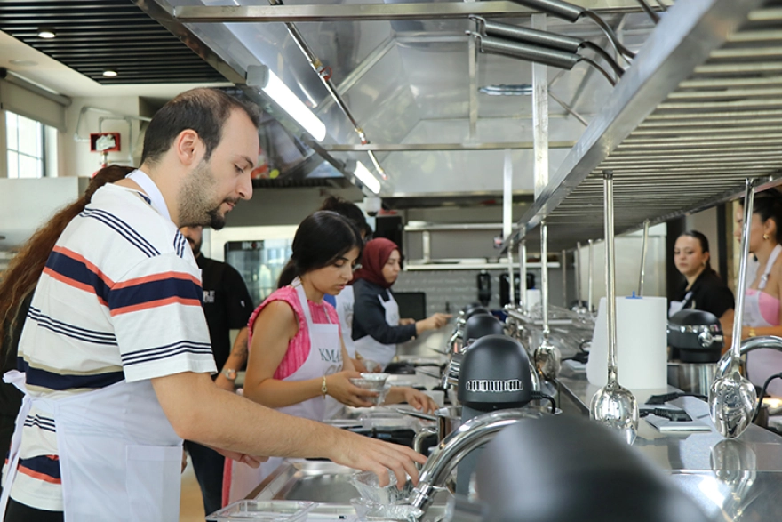 Kayseri'de yeni şefler Mutfak Sanatları Merkezi'nde yetişecek