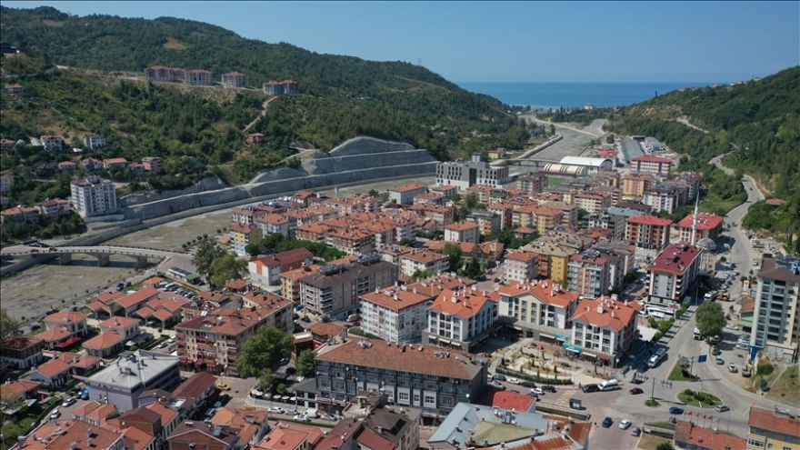 Sel felaketinin yaşandığı Bozkurt'ta 'kusursuz' bir ilçe inşa ediliyor