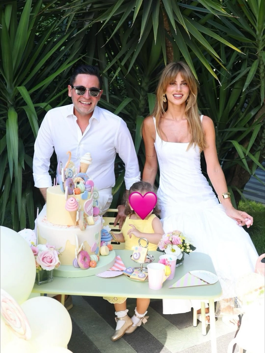 Arzu Alara Sabancı'nın 2. yaş günü kutlandı