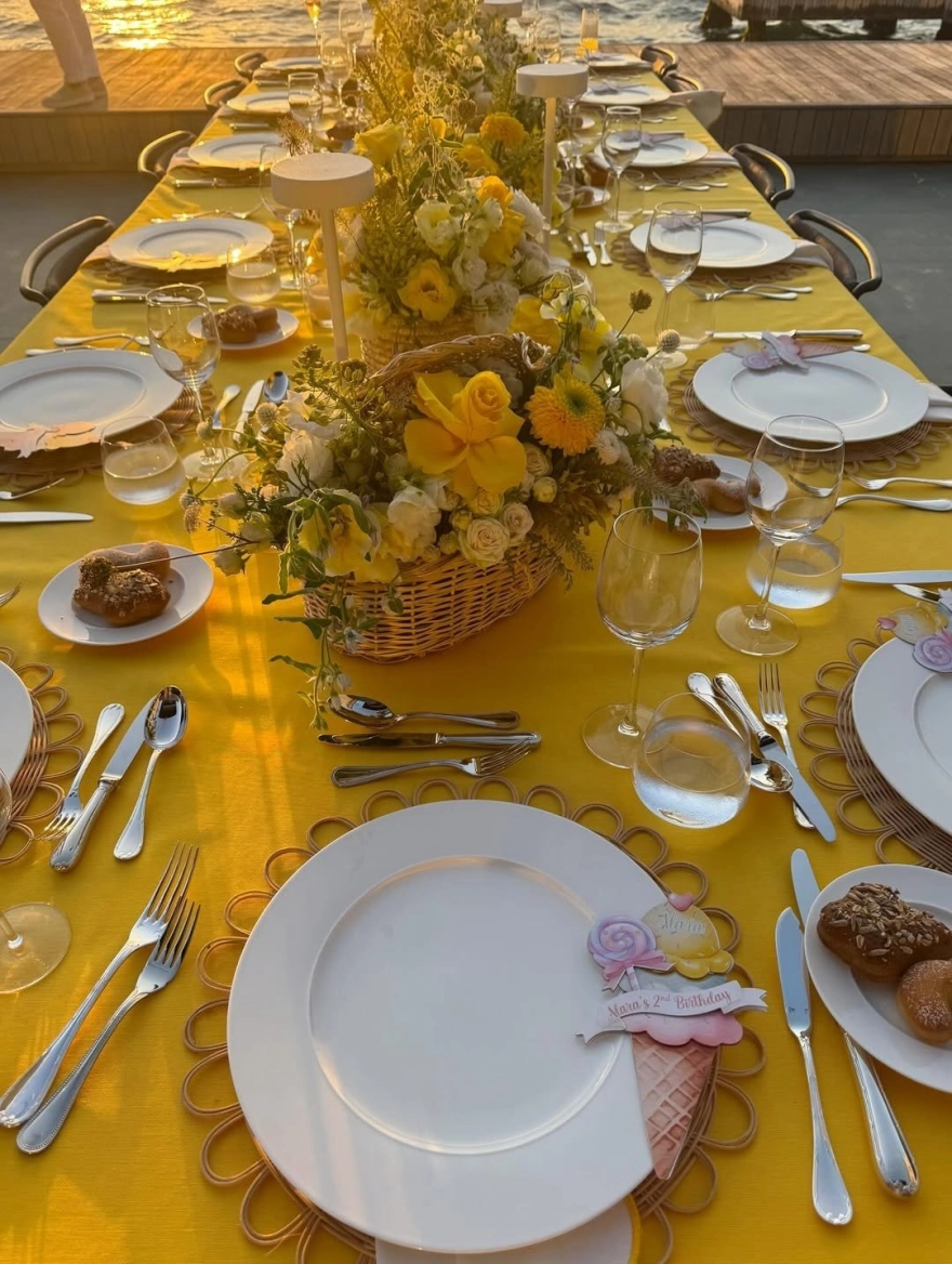 Arzu Alara Sabancı'nın 2. yaş günü kutlandı