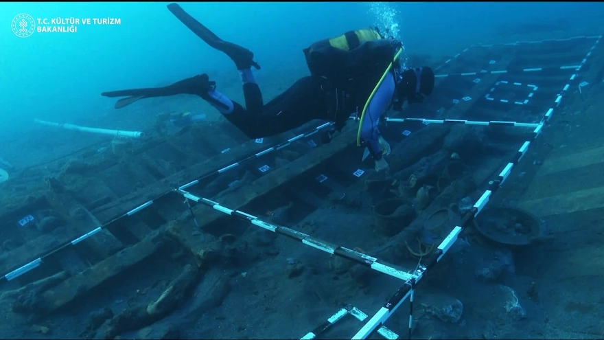 Akdeniz'de Osmanlı İmparatorluğu'na Ait 17. Yüzyıl Batığı Keşfedildi