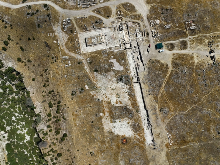 Roma'nın Gelişmiş Kent Altyapısı Blaundos Antik Kenti'nde Gün Yüzüne Çıkarıldı