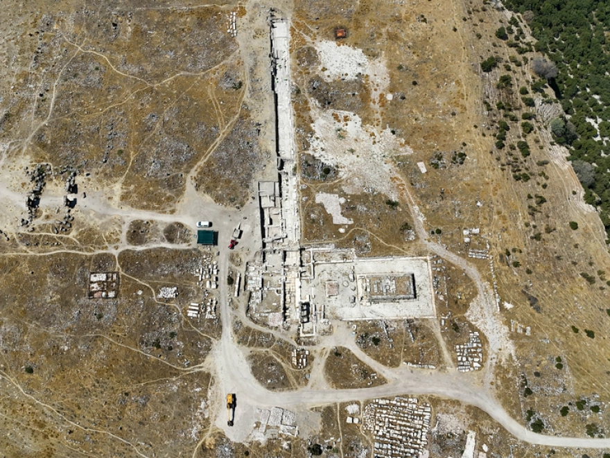 Roma'nın Gelişmiş Kent Altyapısı Blaundos Antik Kenti'nde Gün Yüzüne Çıkarıldı