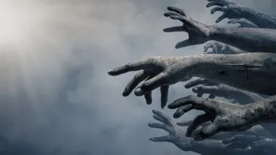 Gizemli mantar, örümcekleri zombiye çeviriyor. Bilim insanları sırada insanların olup olmadığını araştırıyor.