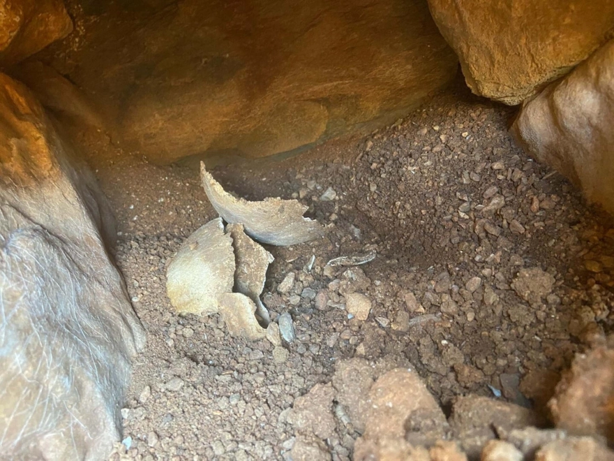 Su deposu inşaatı kazısında tarihi mezarlar bulundu