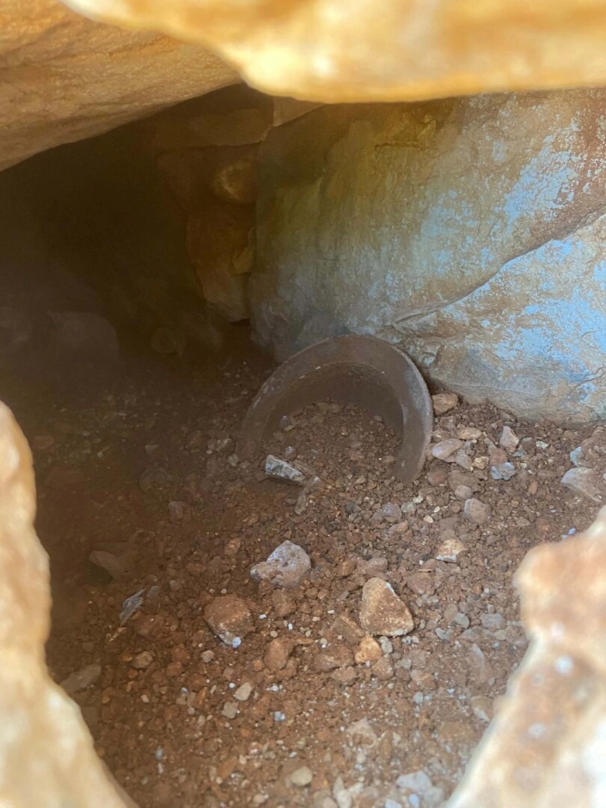 Su deposu inşaatı kazısında tarihi mezarlar bulundu