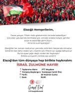 CHP Elazığ, İsrail saldırılarını protesto etmek için yürüyecek