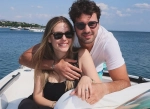 Eda Ece ve Buğrahan Tuncer'in Tekne Keyfi