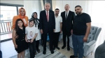 Cumhurbaşkanı Erdoğan, Kahramanmaraş'ta depremzede aileye konuk oldu