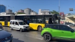 Kadıköy'de İETT Otobüsü ve Aracın Karıştığı Kaza Trafik Yoğunluğu Oluşturdu
