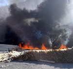 Belediye Tesisinde Yanan Borular Makilik Alana Sıçradı