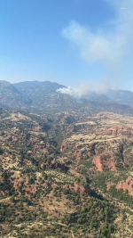 Aydın’da orman yangını çıktı: Efeler ve Bozdoğan’daki alevlere havadan ve karadan müdahale sürüyor