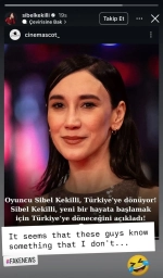 Sibel Kekilli, 'Türkiye'ye döneceği' yönündeki iddialara yanıt verdi